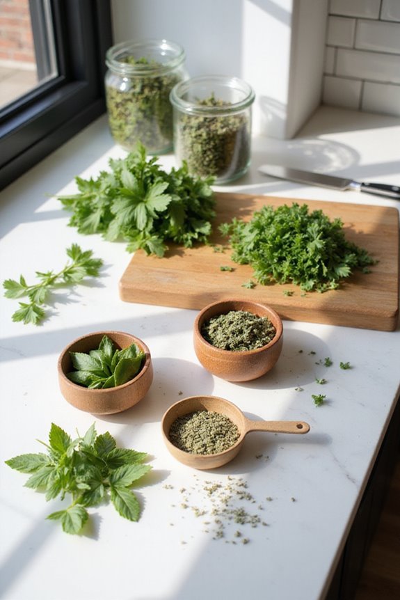 adjust taste with dried herbs