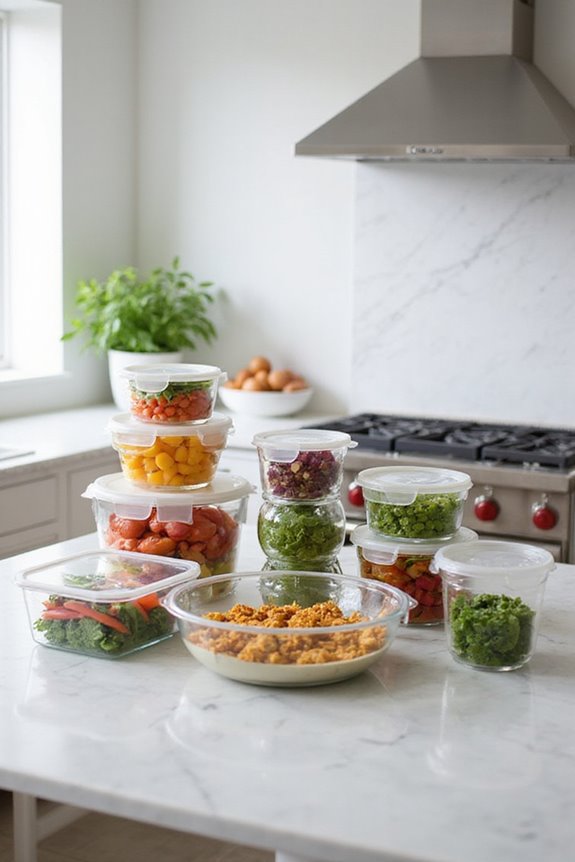 airtight portable food containers
