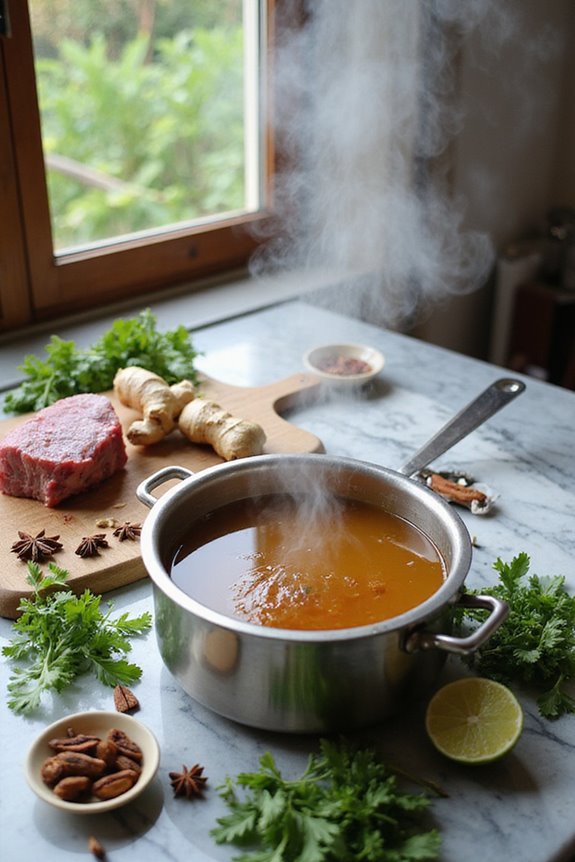 bone broth preparation steps