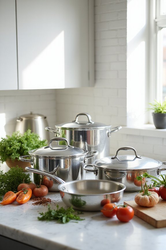 cookware size and capacity