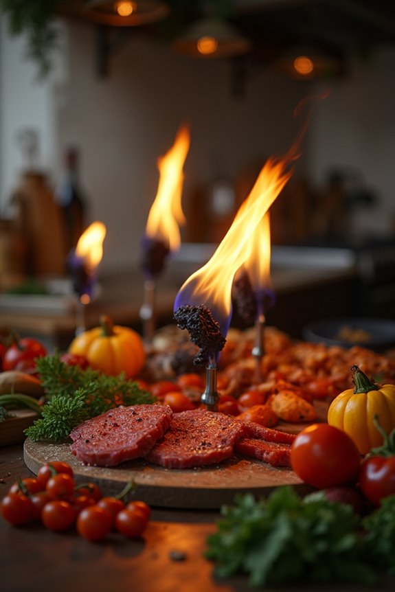 culinary torch safety features