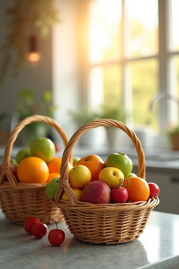 delicious fruit basket selections