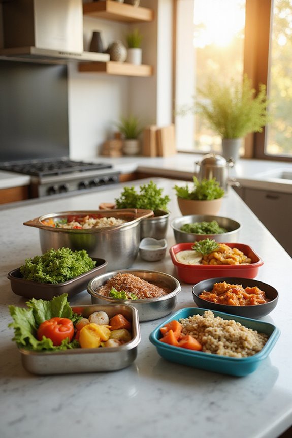 diverse lunchbox materials available