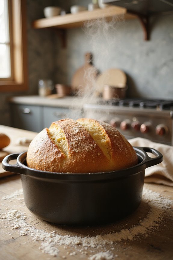 dutch oven bread baking benefits