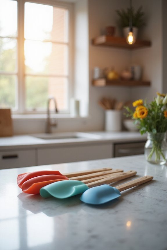 essential kitchen silicone spatulas