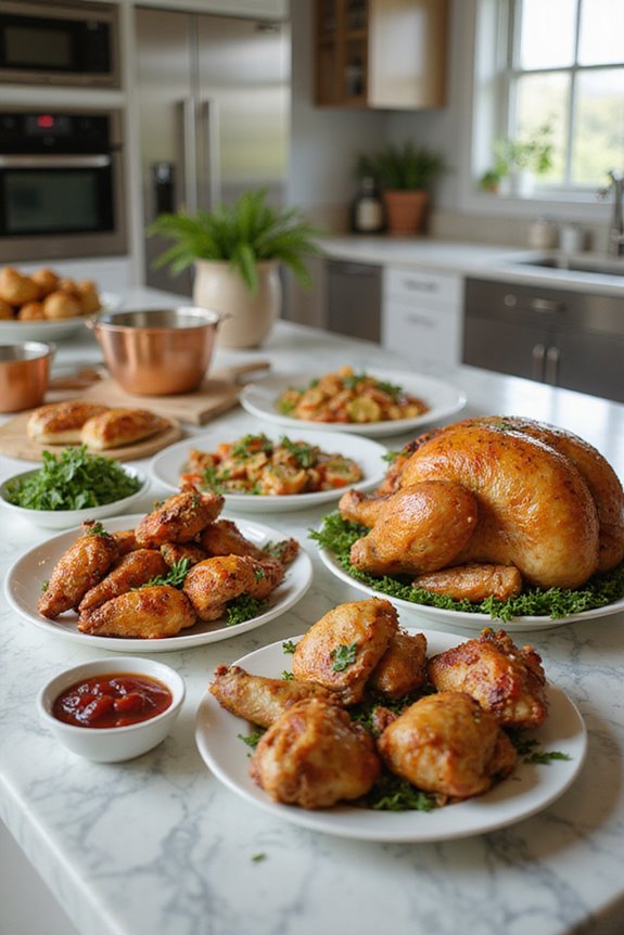 exploring various chicken cuts
