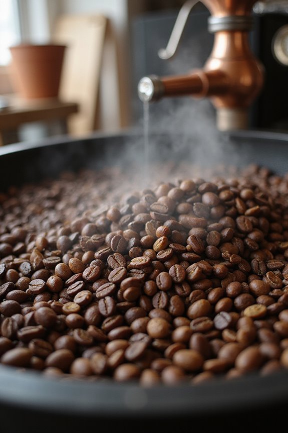 flavor development through roasting