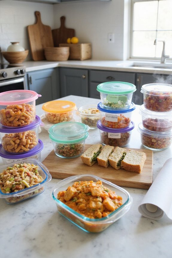 freezer meal prep tips