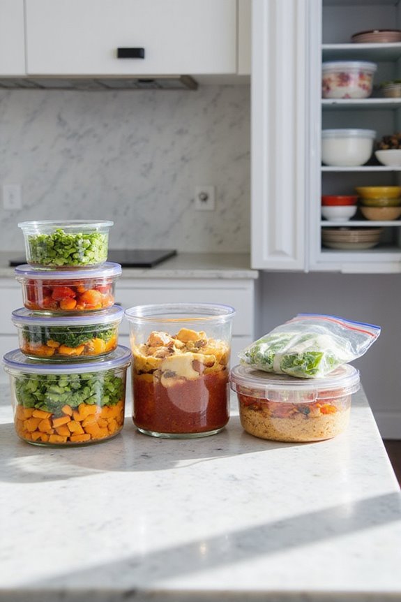 freezer meal preparation tips