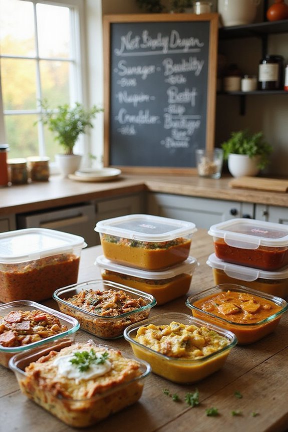 freezer meals reduce waste
