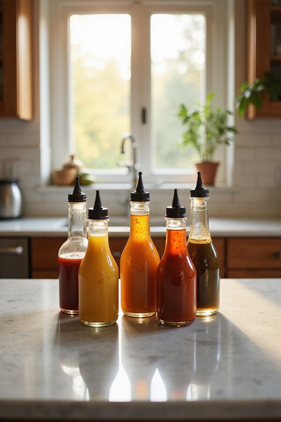 fresh mess free condiment storage