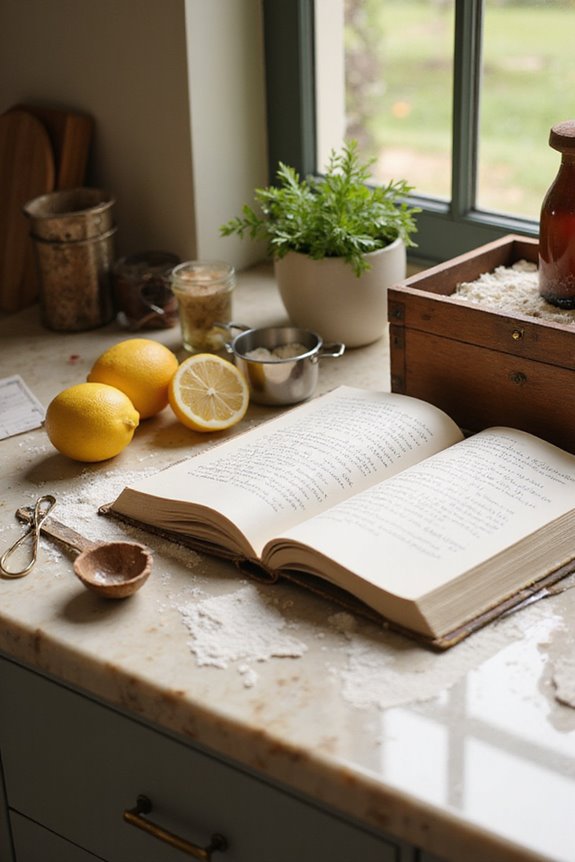gather family recipes together