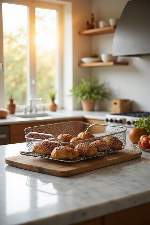 grilling baskets for convenience