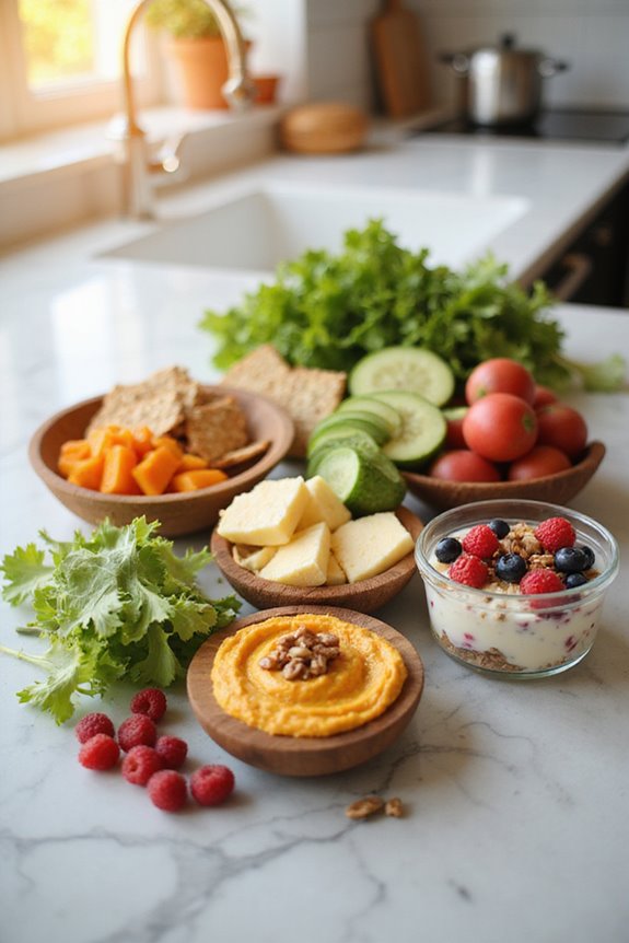 healthy convenient no cook snacks