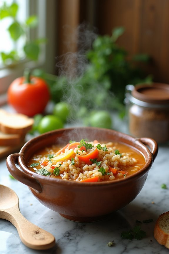 hearty rice soup recipe