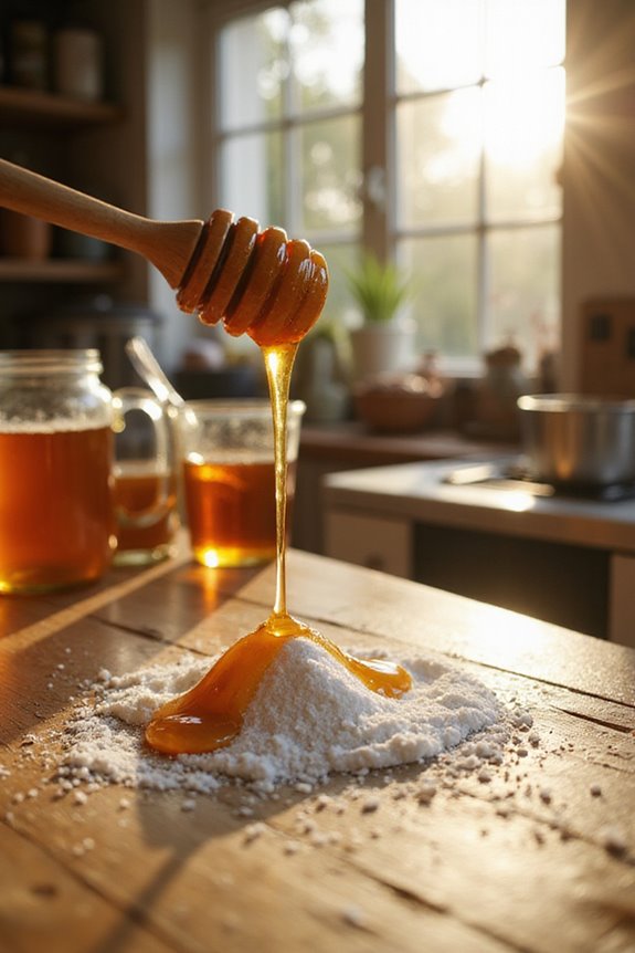 honey sugar substitution tips