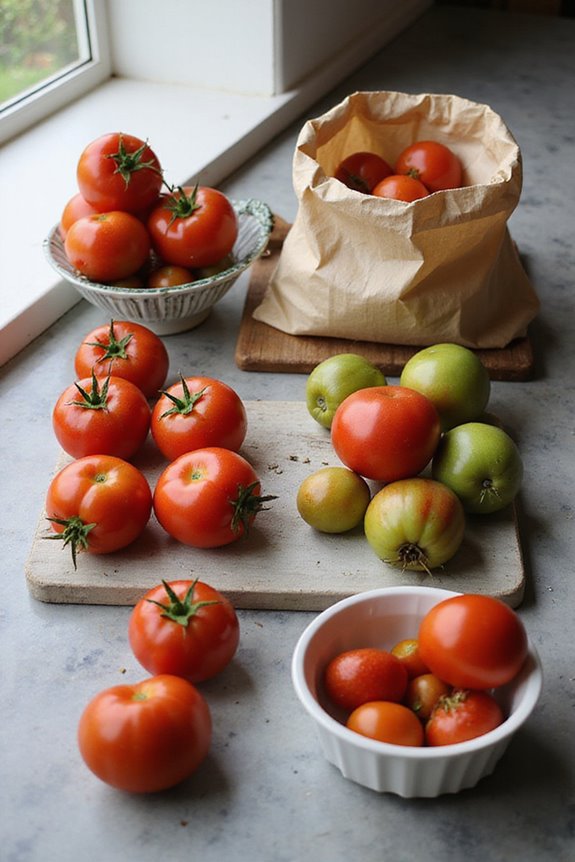 humidity for tomato ripening