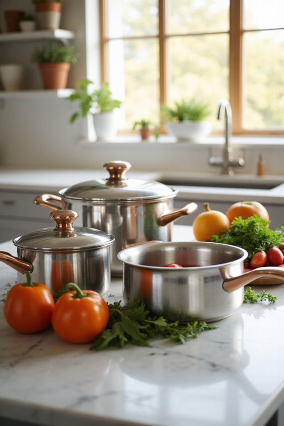 lightweight efficient aluminum cookware