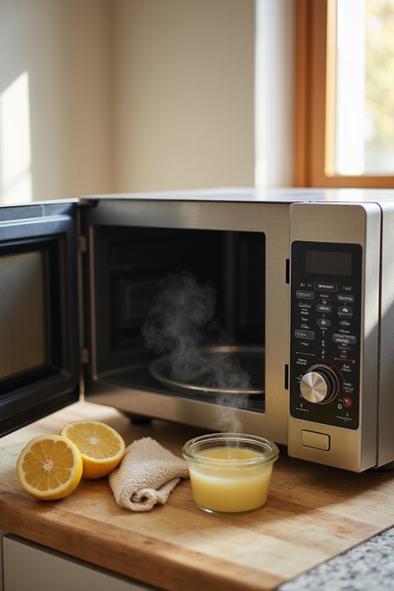 microwave cleaning instructions guide