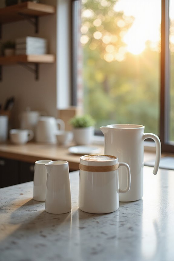 milk pitchers for lattes