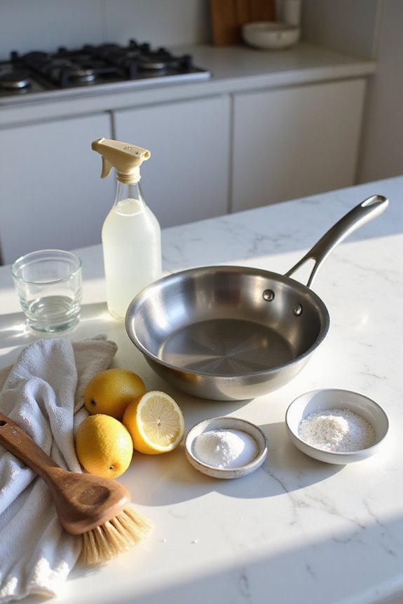 natural cleaners for cookware
