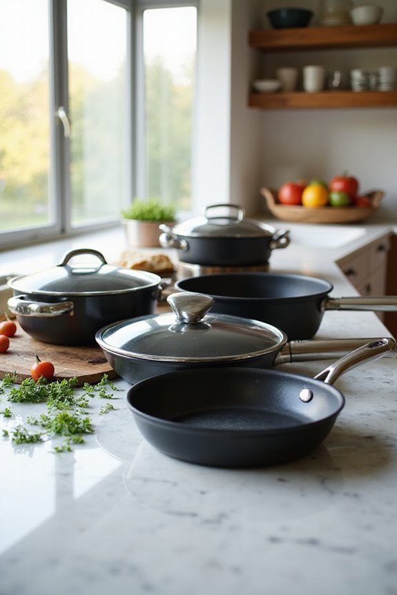 nonstick cookware set options