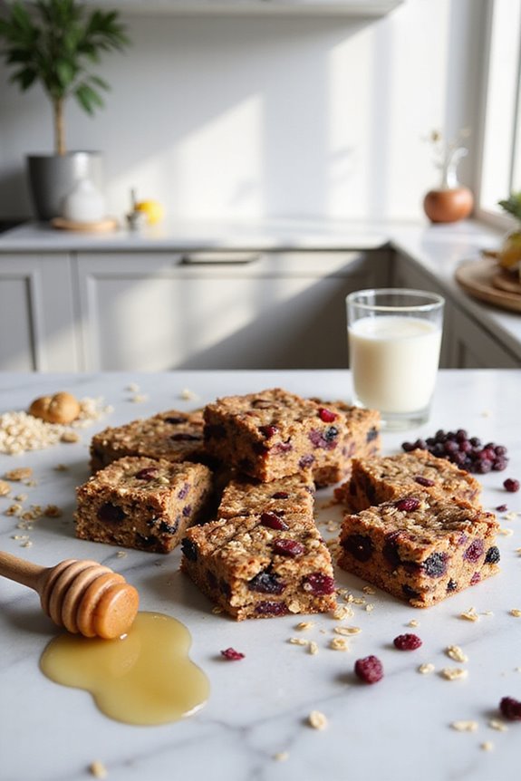nutritious energy packed no bake bars