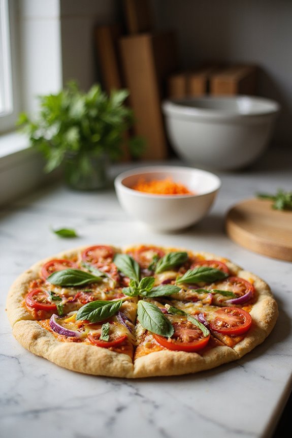 nutritious vegetable pizza crusts