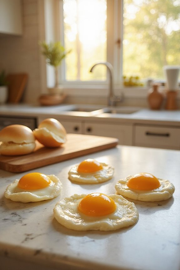 perfectly shaped egg rings