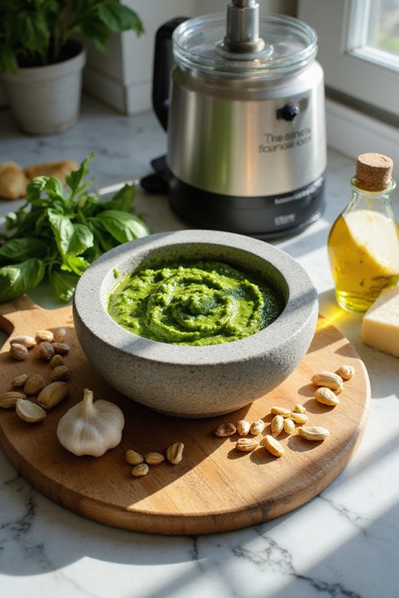 pesto preparation methods explored