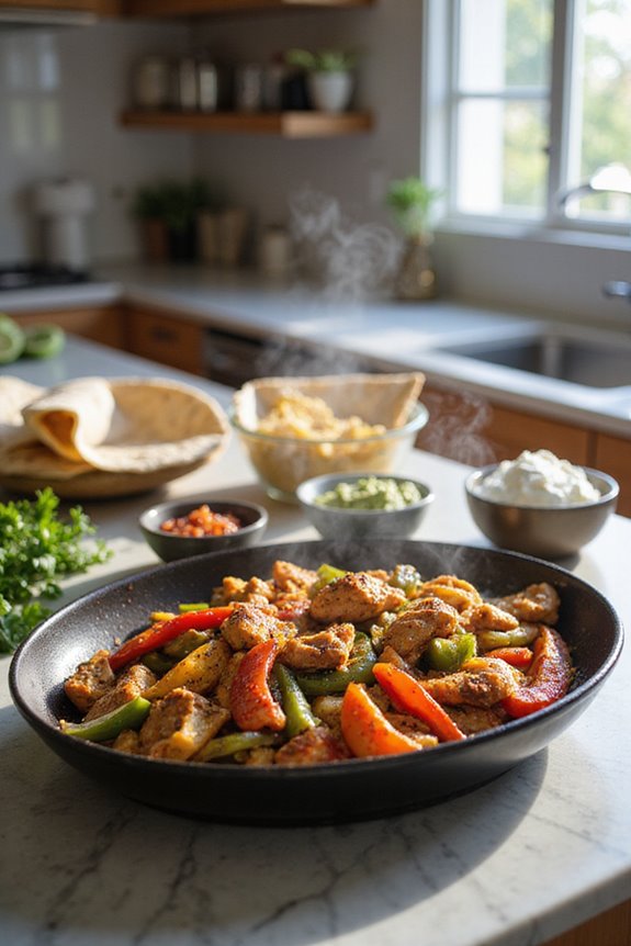 quick and easy fajitas