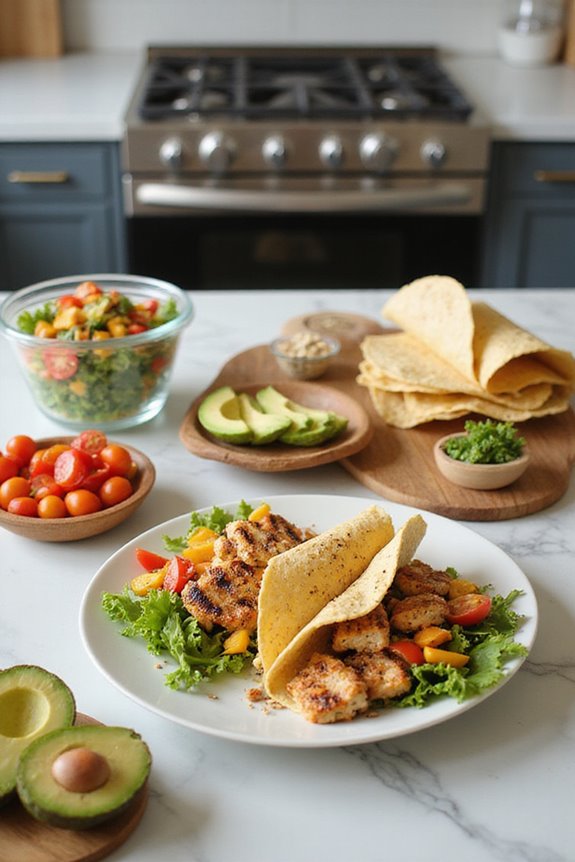 quick gluten free lunch prep