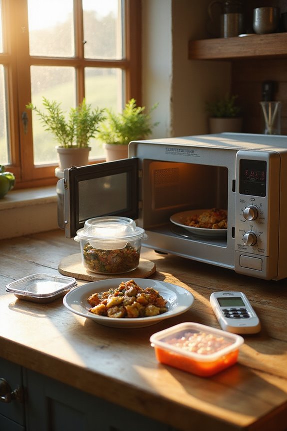 reheat food safely and evenly
