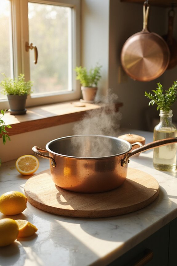 removing burnt food easily