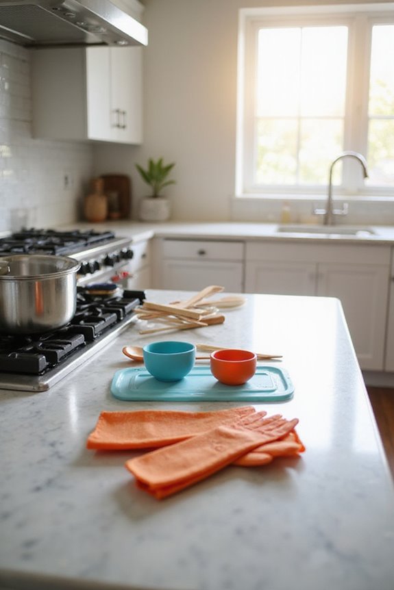 safe cooking with children