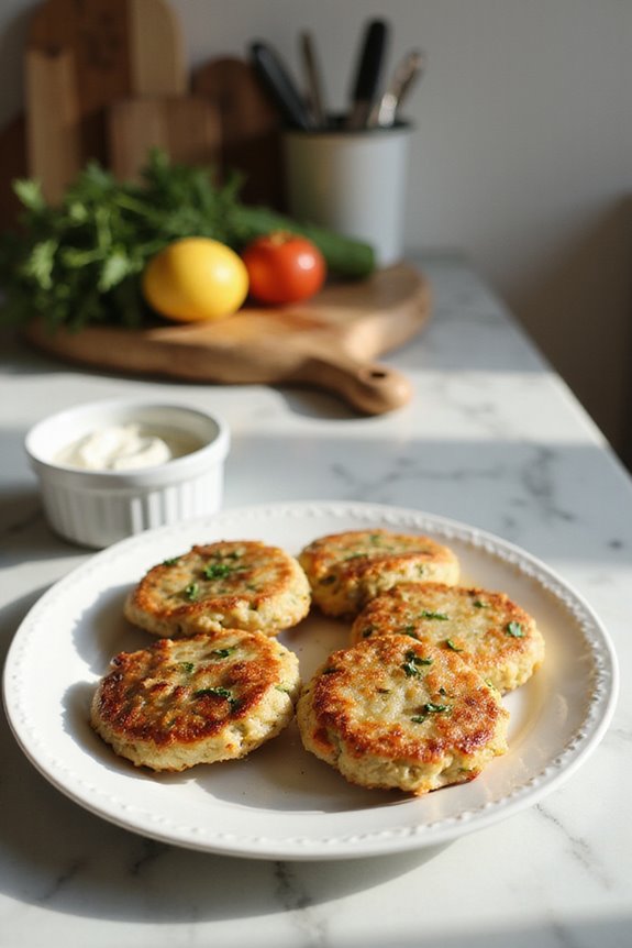 savory rice patty recipe