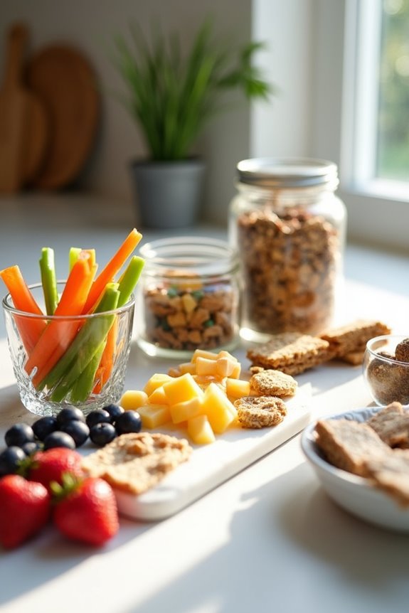 snack organization and portioning