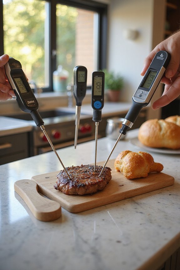 speedy accurate cooking thermometers