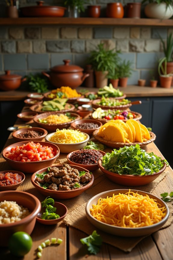 taco bar setup guide