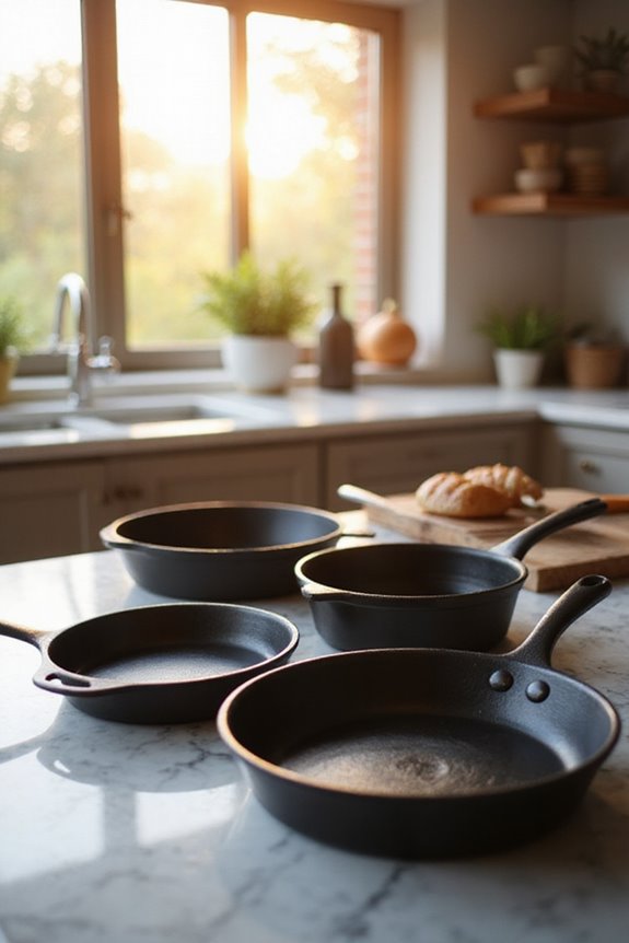 top cast iron skillets
