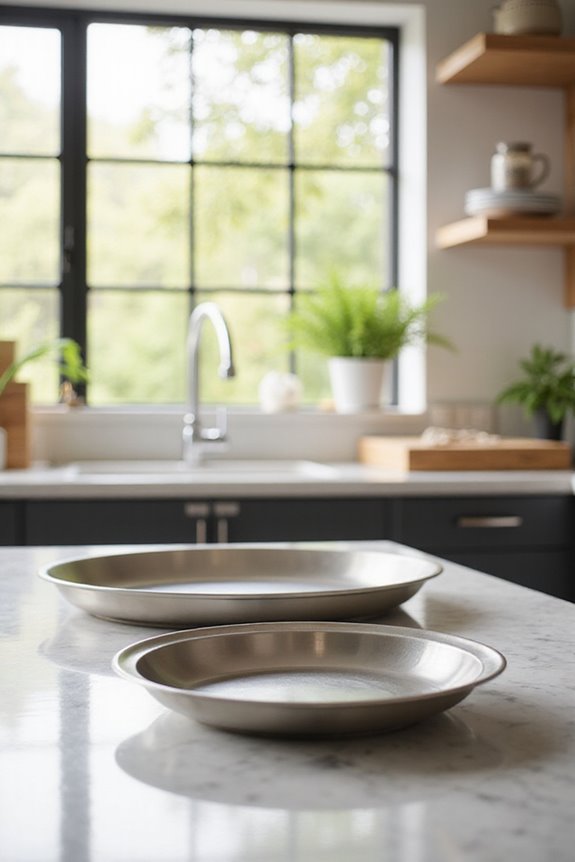 top stainless steel trays