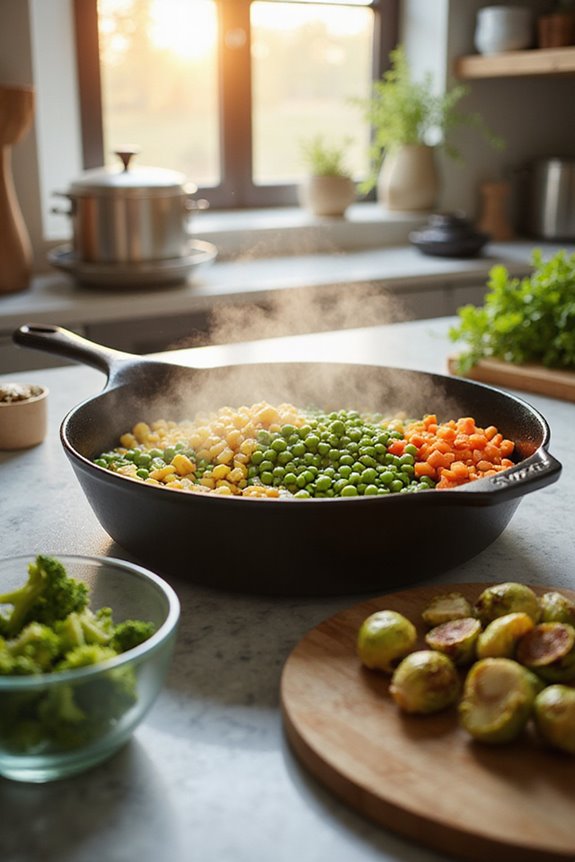 versatile frozen vegetable cooking