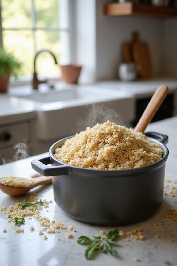 water to quinoa cooking ratio